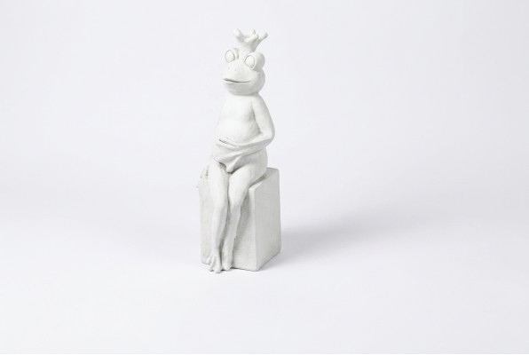 Tuindecoratie Kikker Terras Steen Decoratieve Figuren Beeld Standbeeld