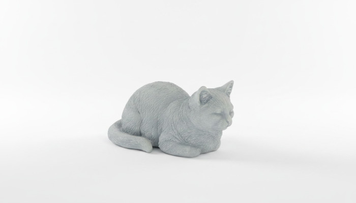 Tuindecoratie Decoratieve kat Terras stenen beeldfiguren Figuur Standbeeld