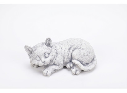Decoratieve tuindecoratie Kat terrasstenen figuren figuur standbeeld