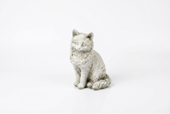 Decoratieve tuindecoraties, katten terrasfiguren stenen beeld standbeeld.