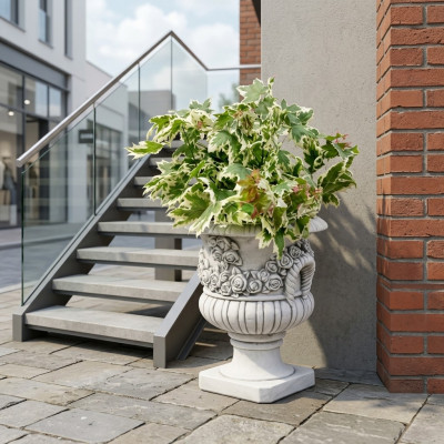 Ontwerp Bloempot Decoratie Top Plantenbak Vaas Figuur Potten Gezicht Sculptuur
