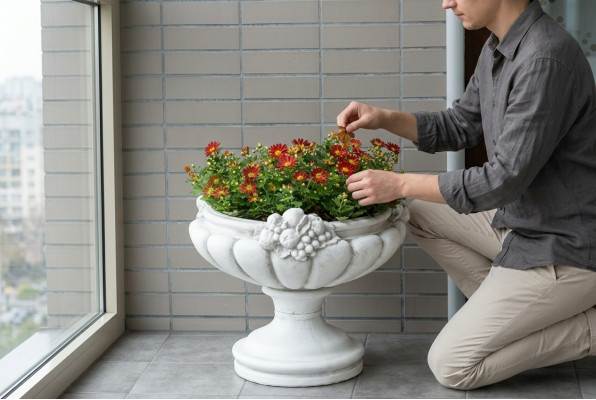 Bloempotten Doos Pot Bloemen Potten XXL Tuin Beton Terras Decoratief