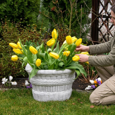 Ontwerp Bloempot Top Decoratieve Plantenbak Vaas Potten Figuur Gezicht