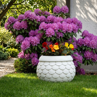 Bloempotten Doos Pot Bloemen Potten XXL Decoratieve Tuin Beton Terras