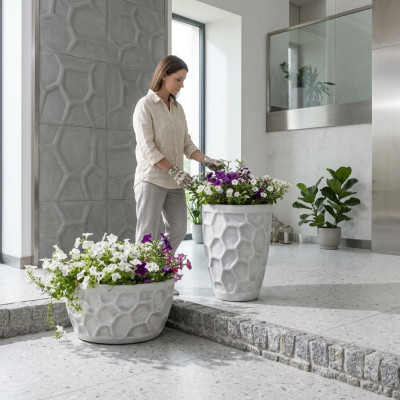 Bloempot Natuur Plantenpot Decoratie Vazen Tuinbeeld Bloempotten