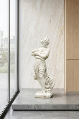 Vrouw 122cm sculptuur ontwerp figuur standbeeld tuin beelden beelden