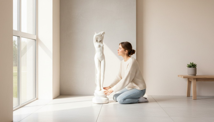 66 cm Decoratie Sculptuur Ontwerp Figuur Standbeeld Tuinfiguren Beelden