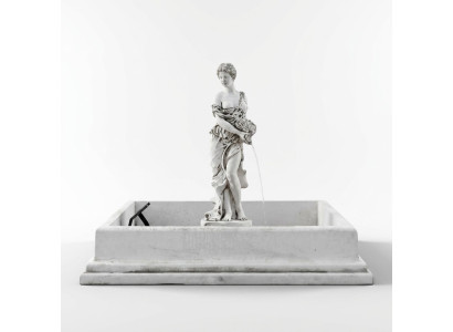 Fonteinen Figur Standbeeld Figuur Beeldhouwwerk Antiek Standbeelden Beeldhouwwerken Tuin