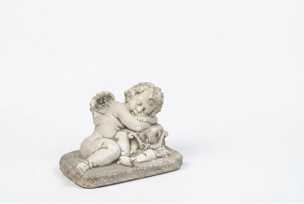 Engel Kinder Sculptuur Ontwerppigurine Standbeeld Tuinbeelden Standbeelden