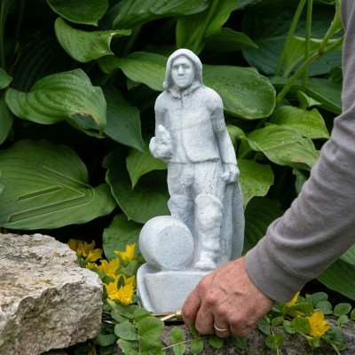Tuindecoratie Visser Standbeeld Sculptuur Figuren Beeldhouwwerken Ontwerper