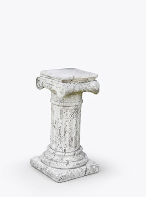 Decoratiezuil Kolommen Steen Antieke Stijl Romeinse Decoratie Witte Stand Sokkel