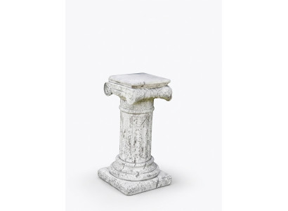 Decoratiezuil Kolommen Steen Antieke Stijl Romeinse Decoratie Witte Stand Sokkel