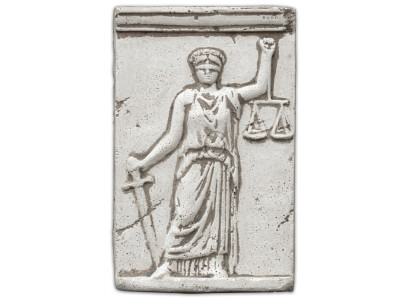 Muurreliëf Reliëf Wandafbeelding Afbeelding Afbeeldingen Justitia Decoratie Gerechtigheid Schilderij