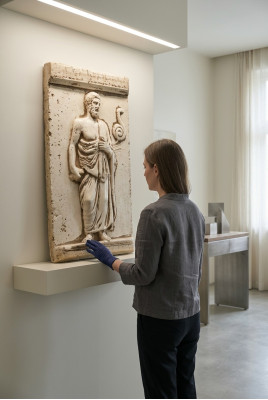 Antieke Stijl Romeins muurreliëf Reliëf Muurbeelden Afbeelding Schilderij Steen Grieken