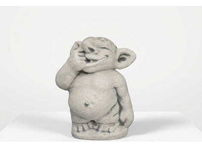 Trol 22cm sculptuur ontwerpfiguur standbeeld tuinfiguren beelden