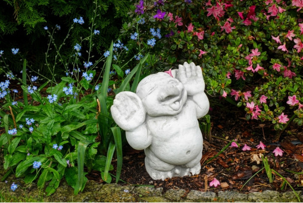 Trol 24 cm sculptuur ontwerp figuur standbeeld tuinfiguren decoratieve beelden