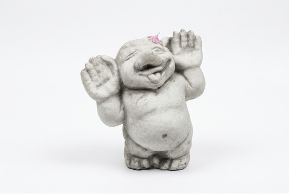Trol 24 cm sculptuur ontwerp figuur standbeeld tuinfiguren decoratieve beelden