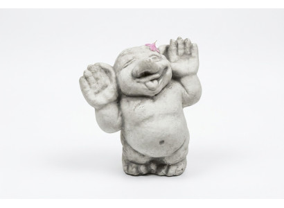 Trol 24 cm sculptuur ontwerp figuur standbeeld tuinfiguren decoratieve beelden