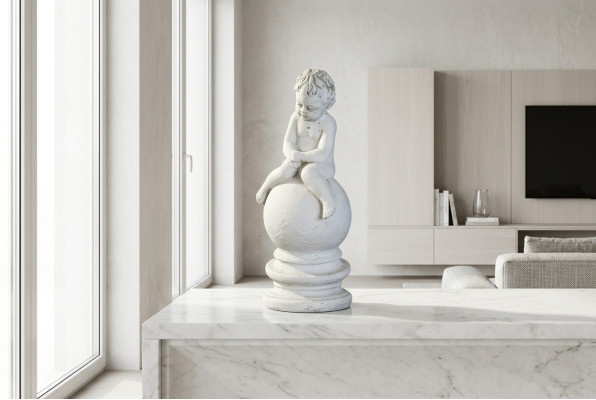 Grafversiering Grafsteen Decoratie Figuur Engel Decoratie Sculptuur God Heilig