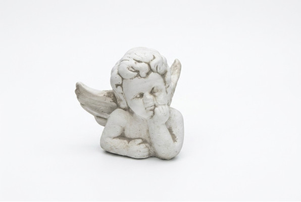 Engel 18cm Sculptuur Ontwerp Figuur Standbeeld Tuin Figuren Decoratieve Beelden