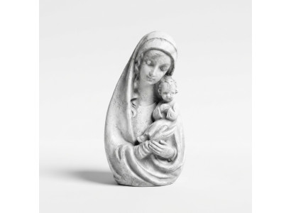Beeldhouwwerk Maria Jezus sculpturen God Heilige figuren Decoratie Standbeelden