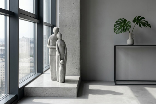 Ontwerper figuur sculptuur figuren sculpturen standbeeld standbeelden decor abstract