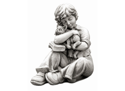 44cm Decoratieve sculptuur ontwerp beeld standbeeld tuinfiguren standbeelden
