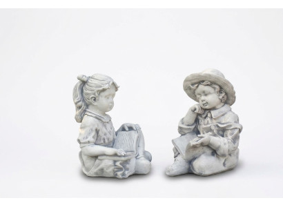 Jongen 44cm figuur standbeeld figuren sculptuur beelden tuin