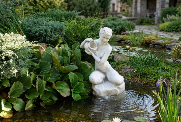 Fonteinen Figur Standbeeld Figuren Antieke Sculptuur Beelden Sculpturen Tuin