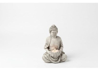 Buddha beeld waxinelicht kaarsenstandaard Groot beeld tuin