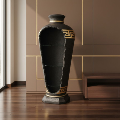 Ontwerp verlichting vaas thuisbar flessenrek cocktailbar decoratieve vitrinebar 6973