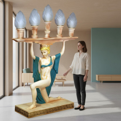 Ontwerp Griekse tafellamp lamp licht lamp decoratieve lamp verlichting 6925