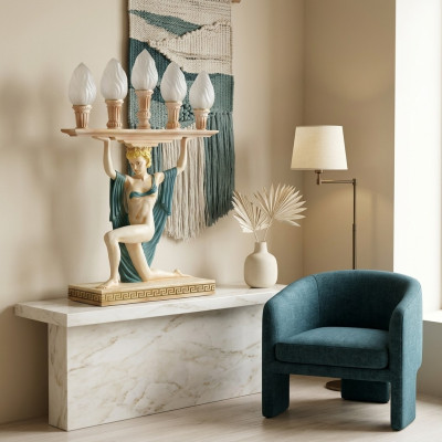 Ontwerp Griekse tafellamp lamp licht lamp decoratieve lamp verlichting 6925