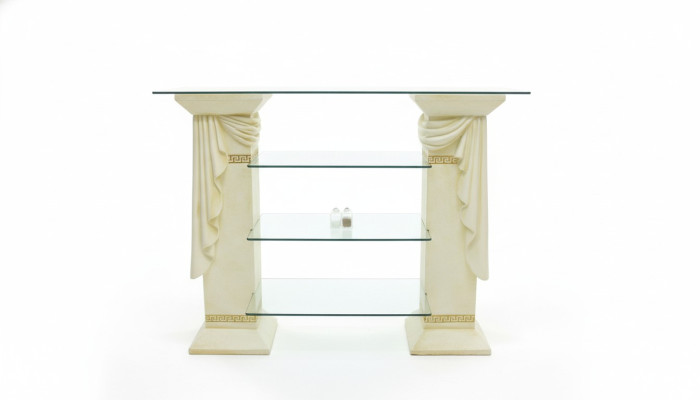 Ontwerp Vitrinekast Glaszuil Kast Vitrines Kasten Medusa Dressoir
