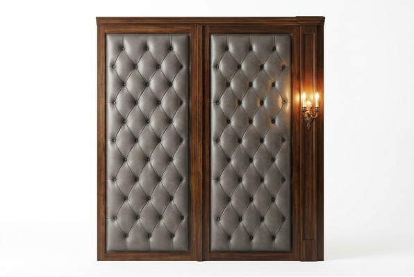 Chesterfield wandbekleding wandpanelen bekleding gestoffeerd paneel 100x100 cm