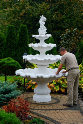 Zierfontein Fontein Fontein Tuin Decoratie Fontein Vijver GRECO RAGAZZI