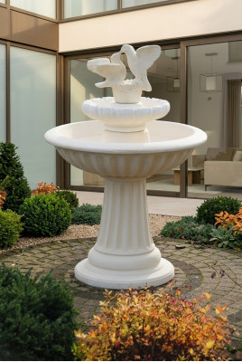 Zierfontein Springfontein 136cm sculptuur Fontein Decoratie Tuin Fontein Vijver Nieuw