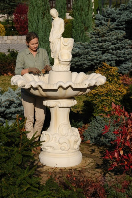 Zierfontein lente fontein sculptuur fontein decoratie tuin fontein 157cm nieuw Sierfontein lentefontein sculptuur fontein decoratie tuin fontein 157 cm nieuw
