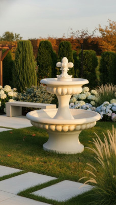 Zierfontein Fontein 157cm Sculptuur Fontein Decoratie Tuin Fontein Vijver Nieuw