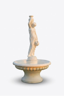 Zierfontein Fontijn Figuur 206cm Fontein Decoratie Tuin Fontein Vijver