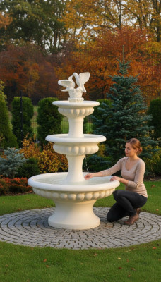 Zierfontein fontein sculptuur fontein decoratie 186cm tuin fontein vijver nieuw  Sierfontein fontein sculptuur fontein decoratie 186cm tuin fontein vijver nieuw