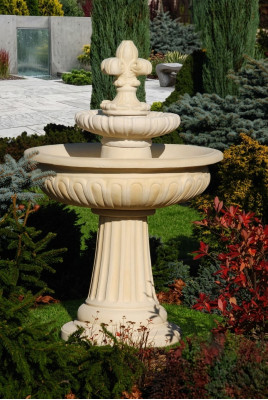 Fontein tuinvijver fontein 138cm stenen fontein tuinfontein nieuw