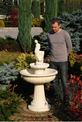 Fontein Tuinvijver Fontein 164cm Stenen Fontein Tuinfontein Fontein Nieuw