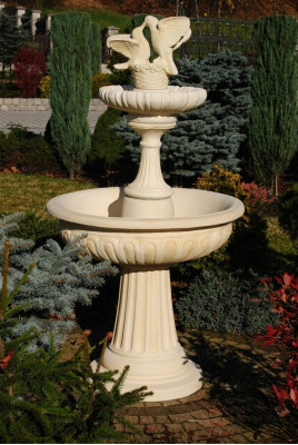 Fontein Kikkerfontein 162cm Stenen fontein Tuinfontein Fontaine