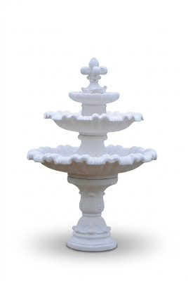 Zierfontein Watersculptuur Fontein Deco Tuin Fontein Vijver 187 cm Nieuw