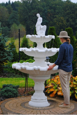 Fontein Tuinvijver Fontein 217cm Steenfontein Tuinfontein Fontaine Nieuw