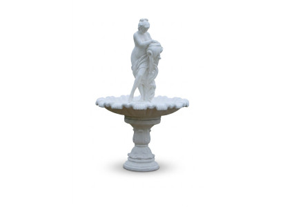 Zierspringbrunnen Springbrunnen Skulptur Brunnen Dekoration Gartenbrunnen Teich Neu 229 cm