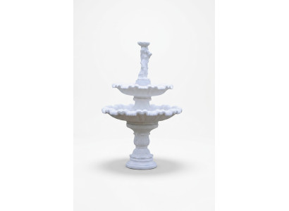 Zierfontein Spuitfontein Figuur 197cm Fontein Decoratie Tuin Fontein Vijver