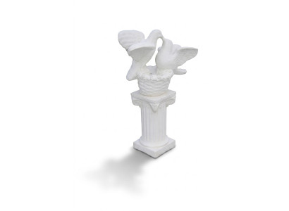Zuil Pilaren Figuur Sculptuur Figuren Standbeeld Terras Ontwerp Tuin Decoratie