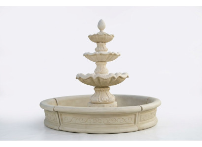 Zierfontein fontein sculptuur fonteindeco tuin fontein vijver nieuw 195cm -> Sierfontein fontein sculptuur fontein decoratieve tuin fontein vijver nieuw 195cm